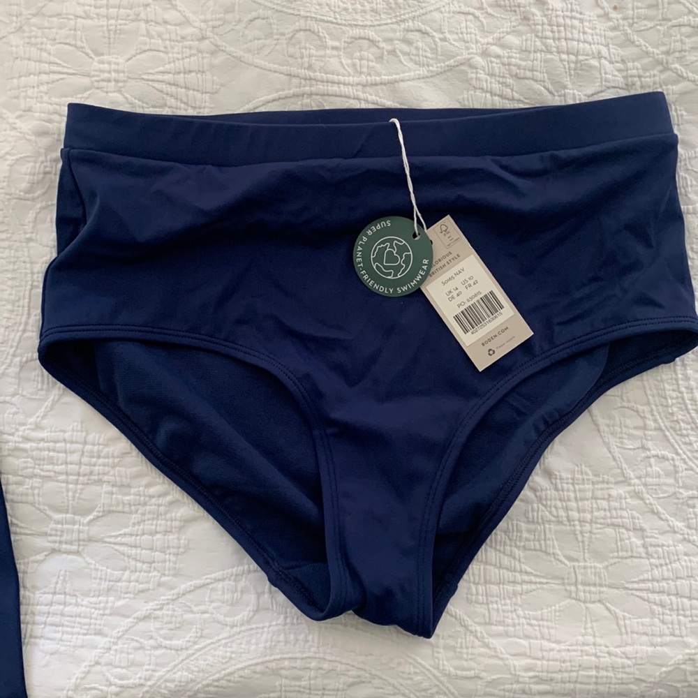 Boden high waist bikini bottom